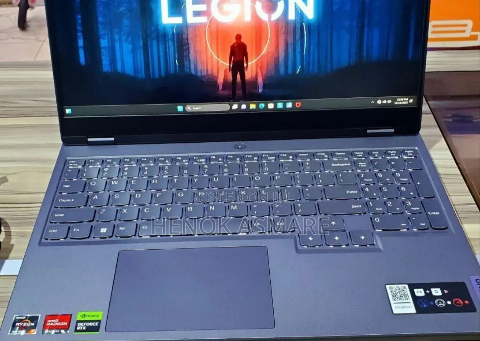 New Laptop Lenovo Legion 5 16GB AMD Ryzen 7 SSD 1T