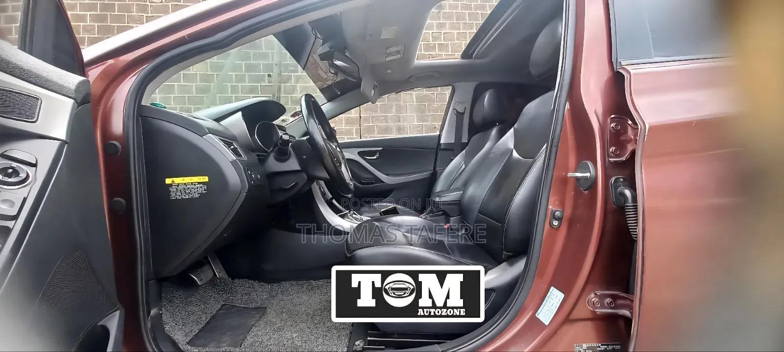 Hyundai Avante 2013 Brown