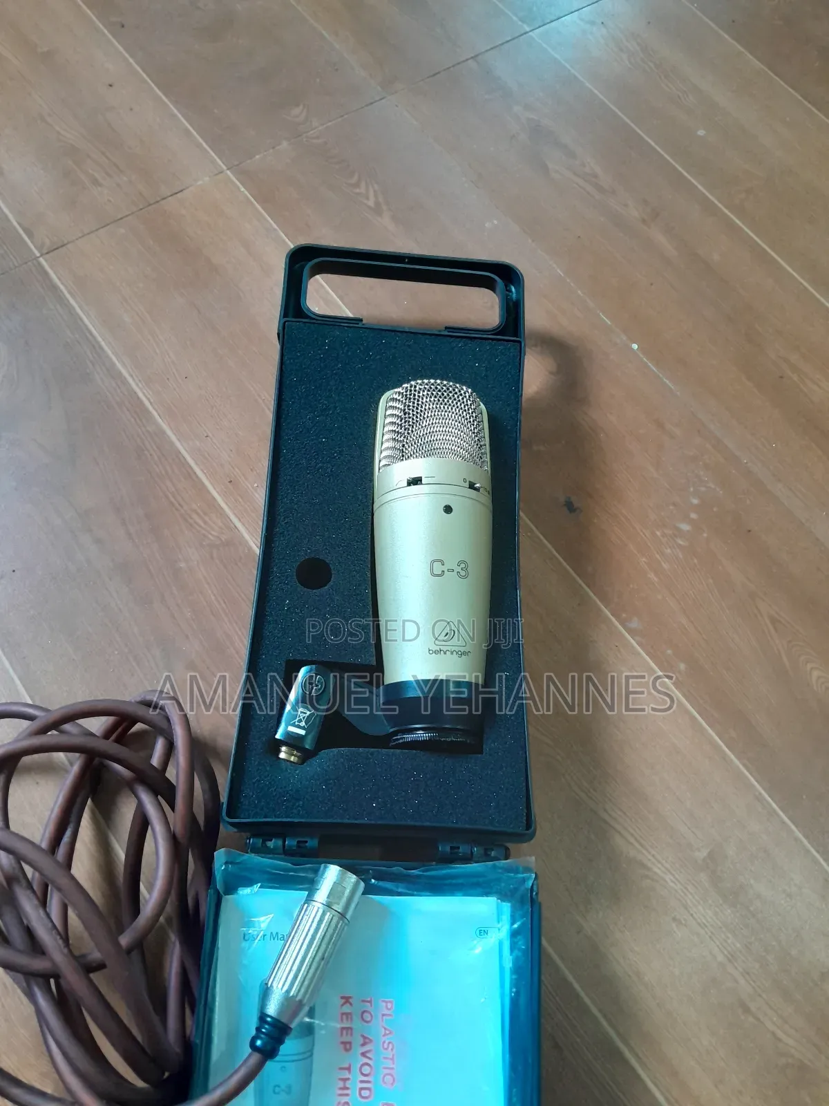 Behringer C-3 Studio Microphone