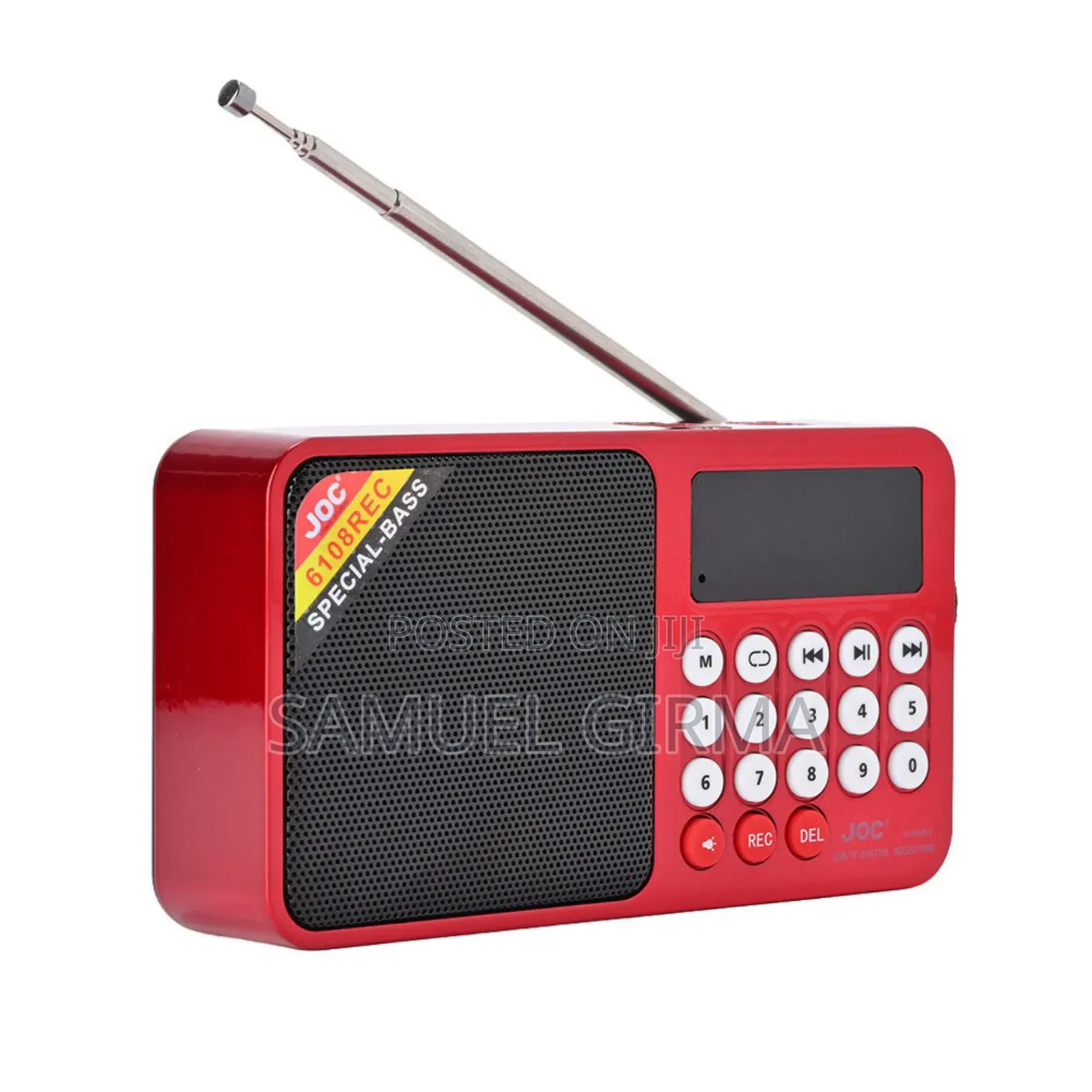 Joc Portable Digital Fm Radio and Mp3 Player