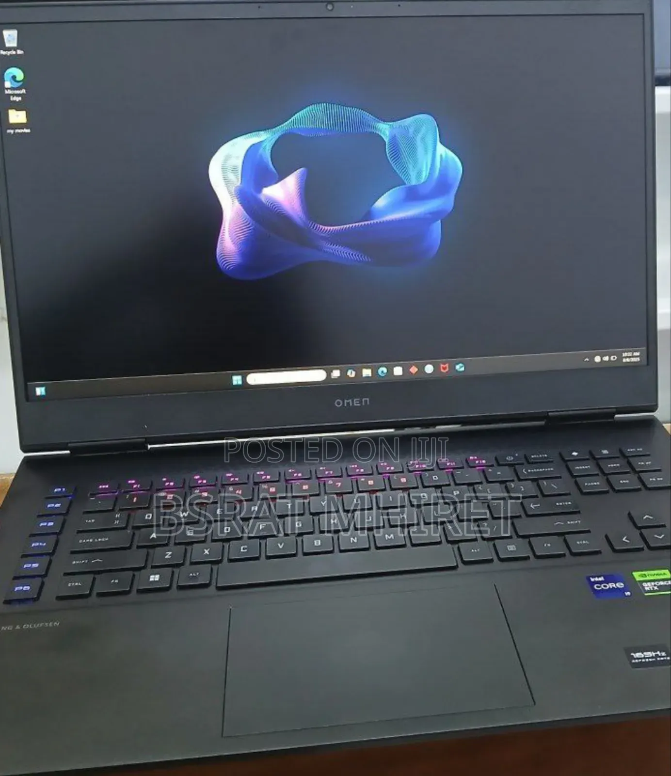 New Laptop HP Omen 17 32GB Intel Core I9 SSD 2T