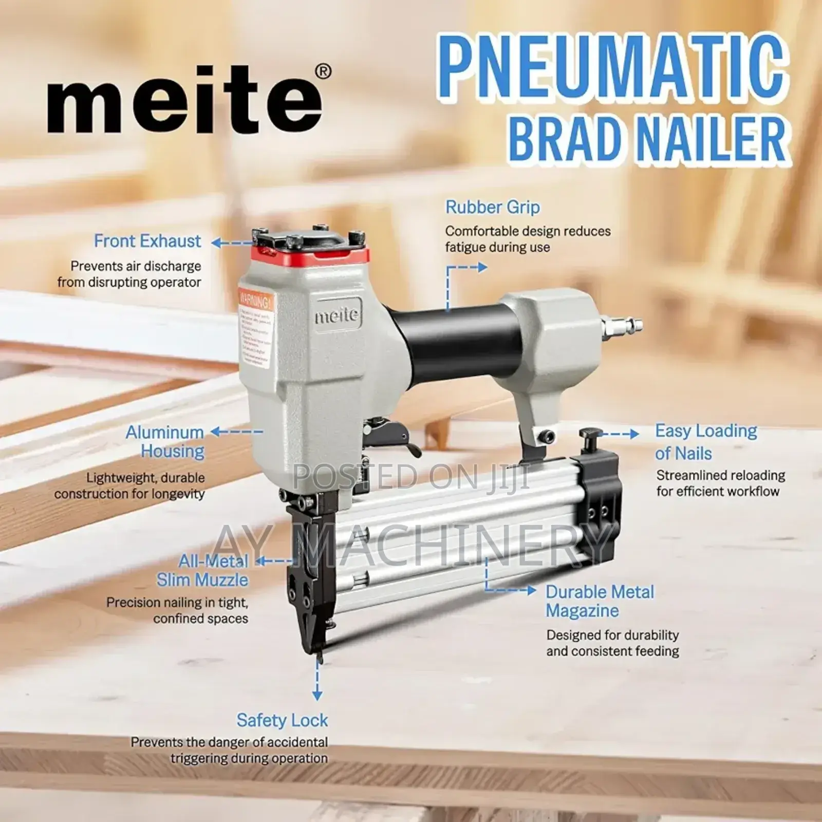Meite F50 Nail Gun Shooter (ሹተር)