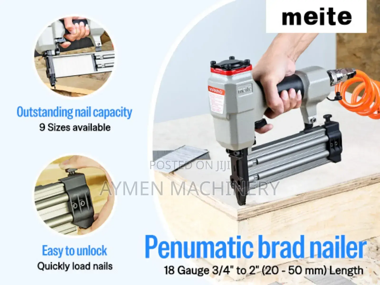 Meite F50 Nail Gun Shooter (ሹተር)