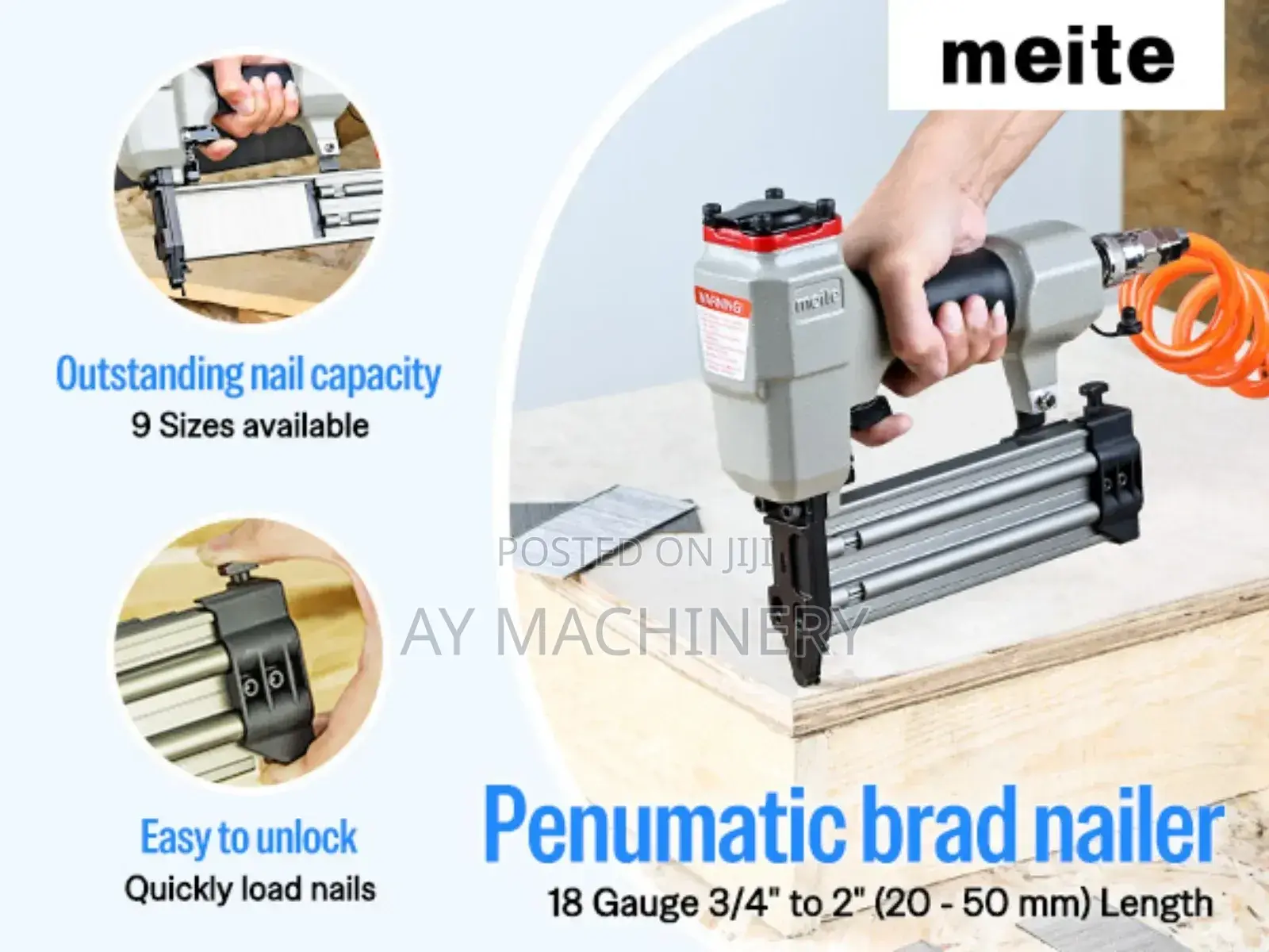 Meite F50 Nail Gun Shooter (ሹተር)