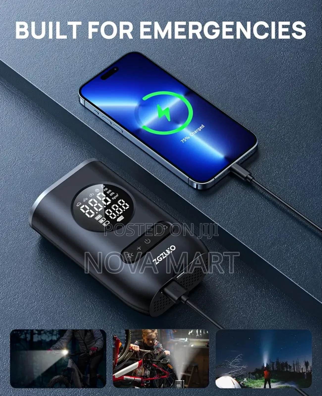 Tire Inflator Portable Air Compressor