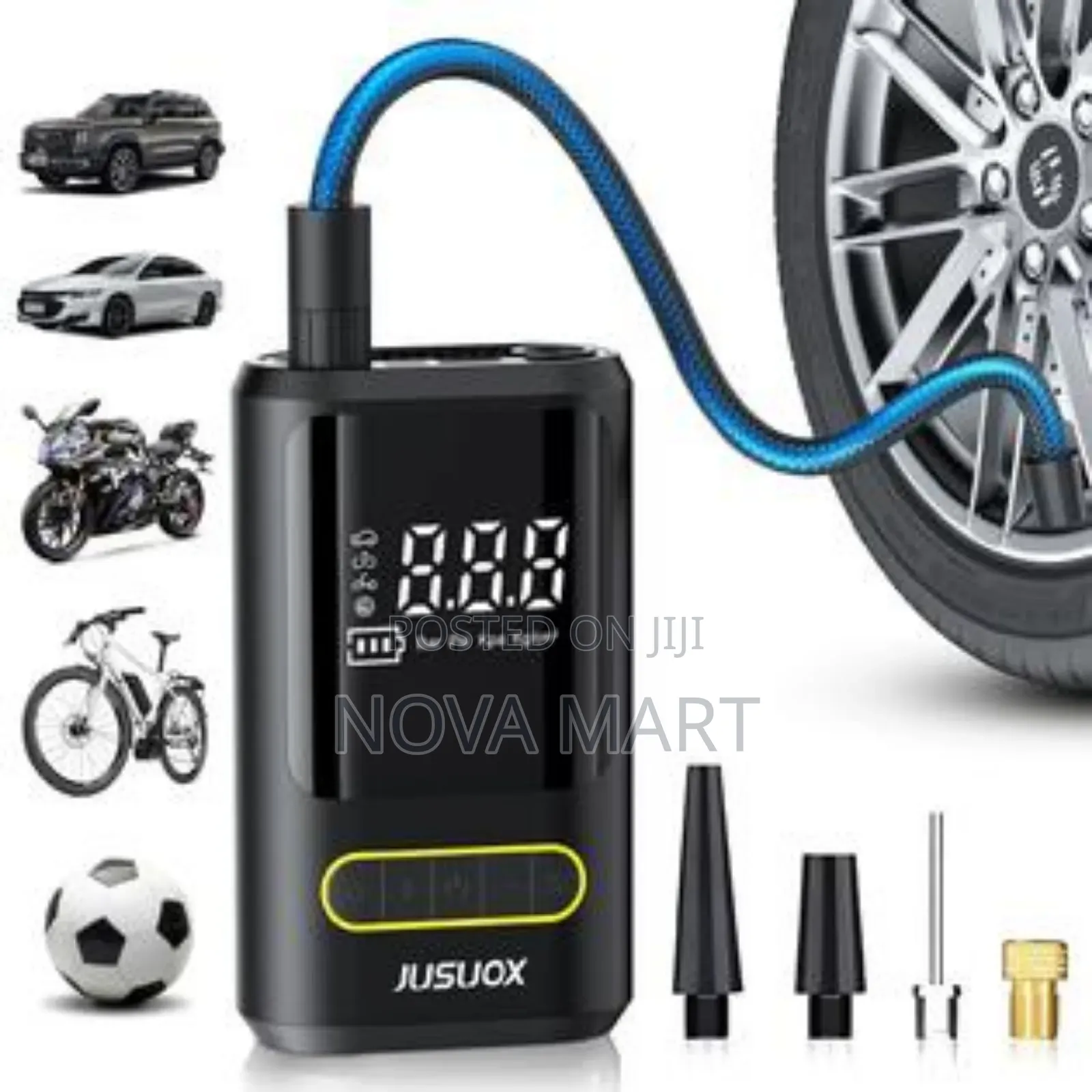 Cordless Air Pump for Car Tires