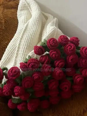 Photo - Rose Blanket Crochet