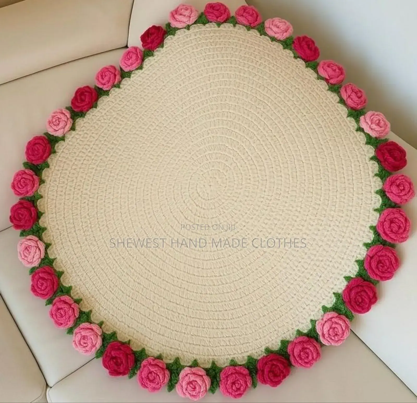 Rose Blanket Crochet