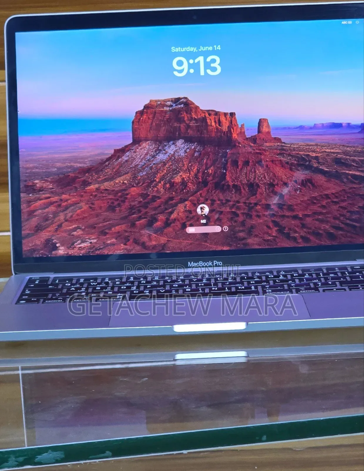 New Laptop Apple MacBook Pro M1 8GB Intel SSD 256GB