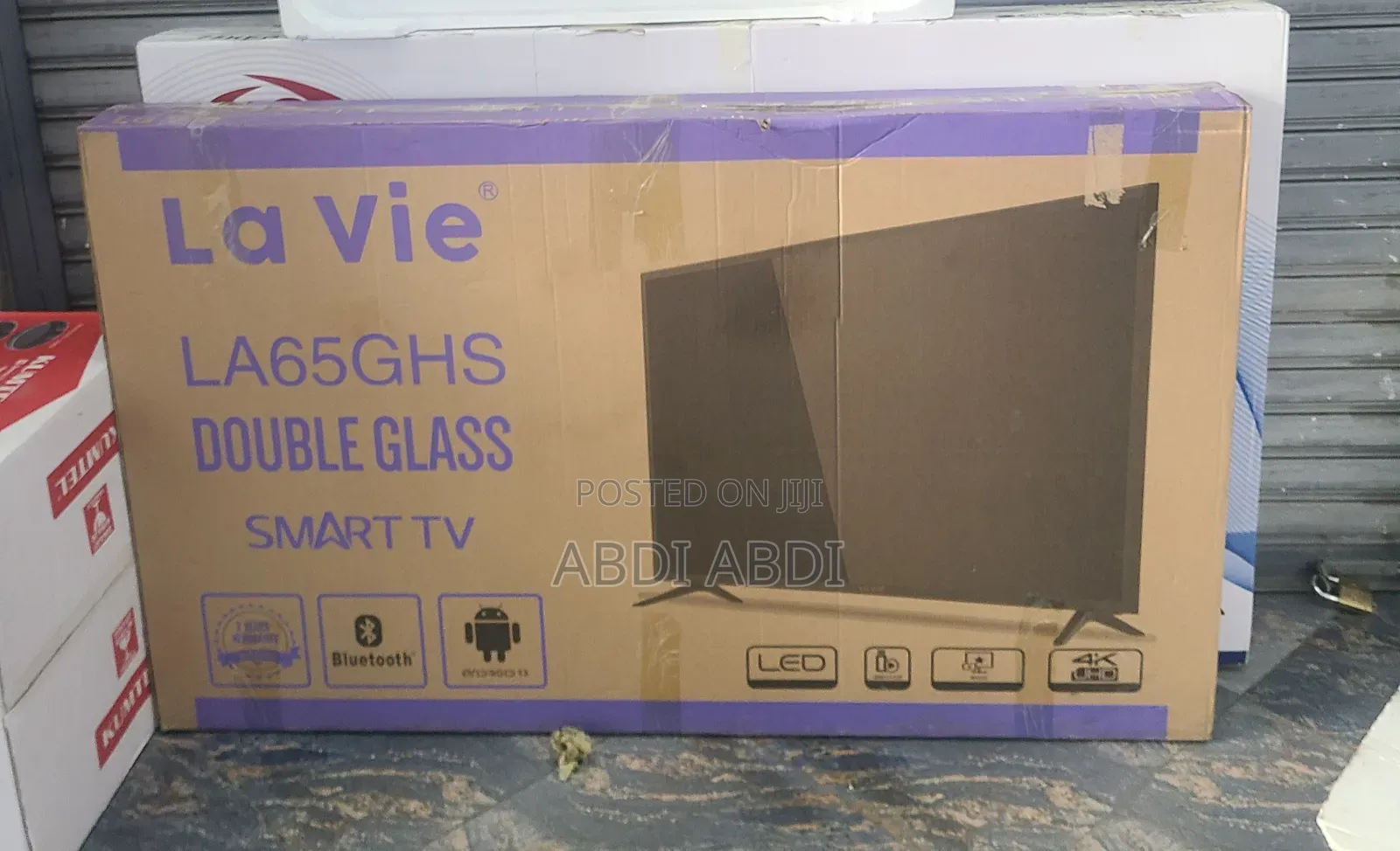 Laive Tv 65 Inch Smart Doubel Glass