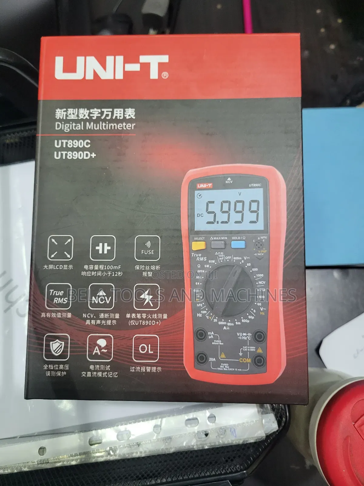 Unit Multimeter Ut890c