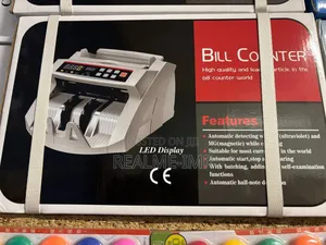 High-Speed Bill Counter With Uv Mg Counterfeit Detection