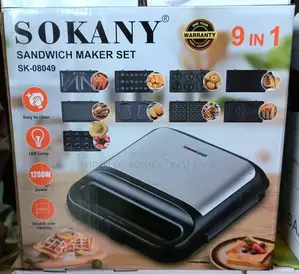 Sokany Sanduwich Maker 9in1