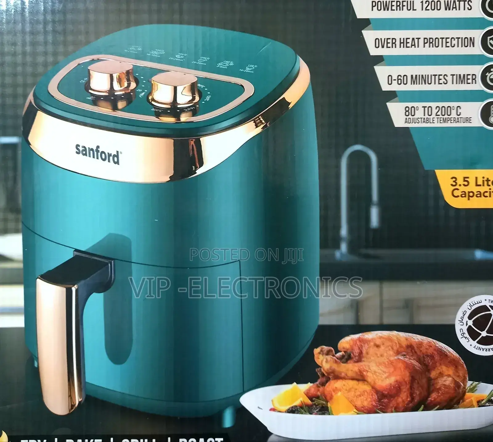 Sanford Air Fryer 3.5liter