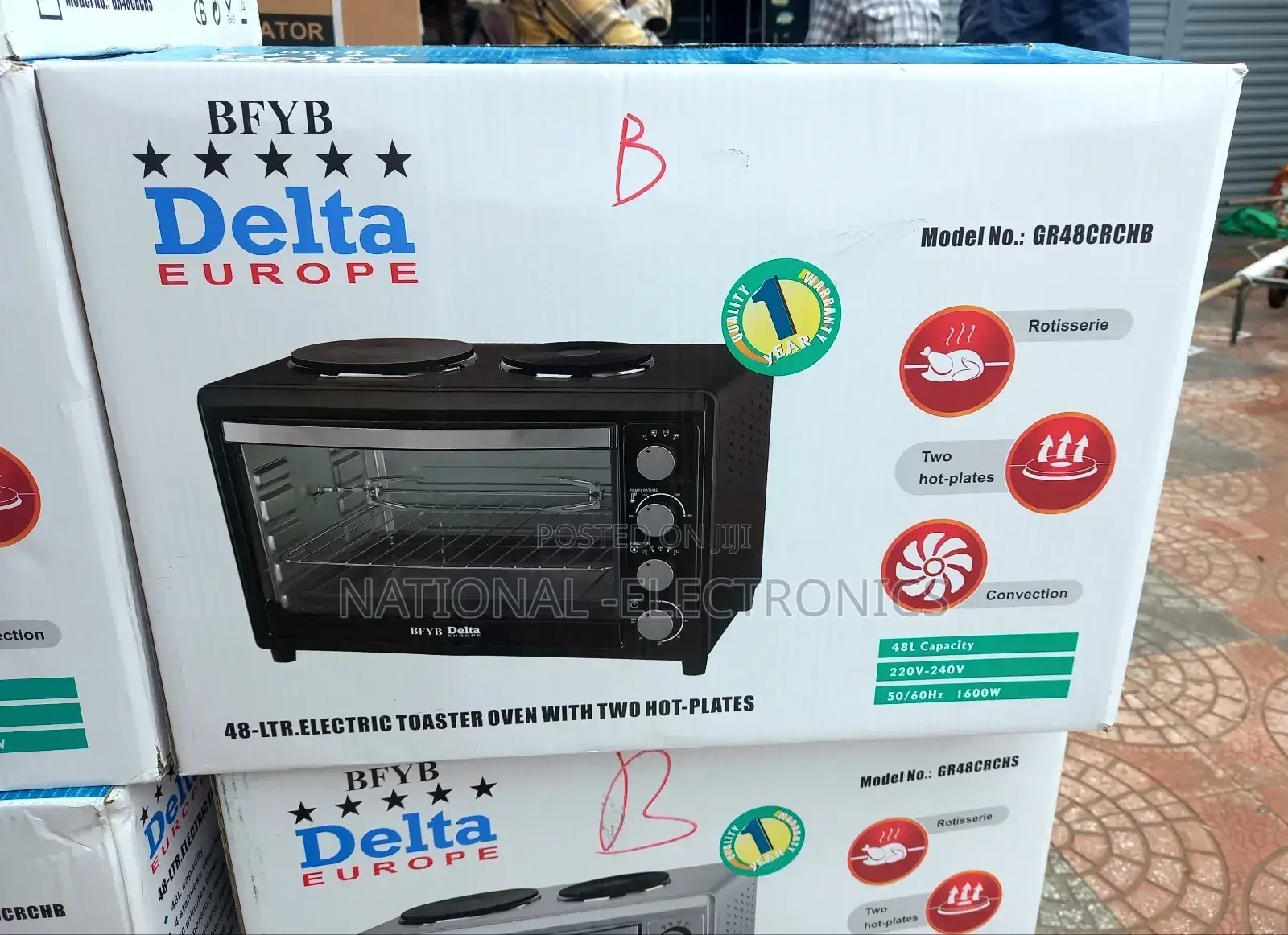 Delta Turkey Mini Oven 48liter