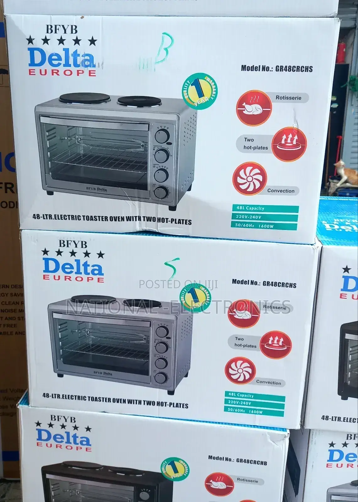 Delta Turkey Mini Oven 48liter