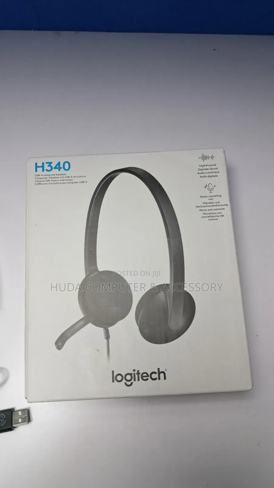 Logitech H340 Usb Headset – Clear Digital Audio for Work Play
