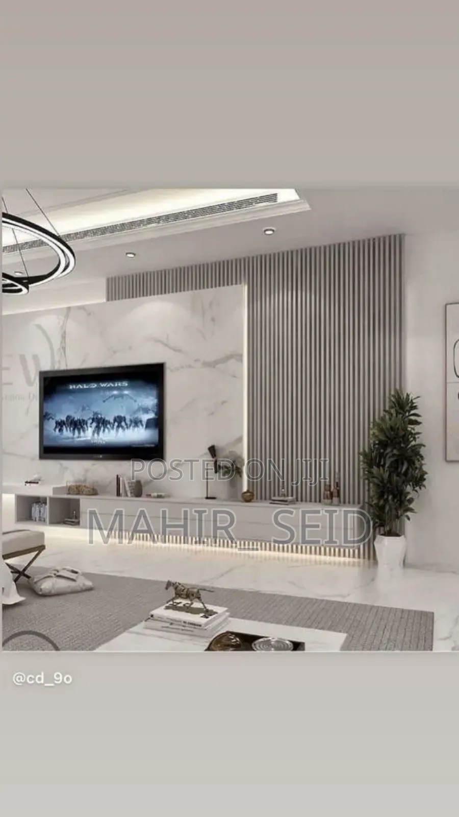 Modern Tv Stand and Interior Design