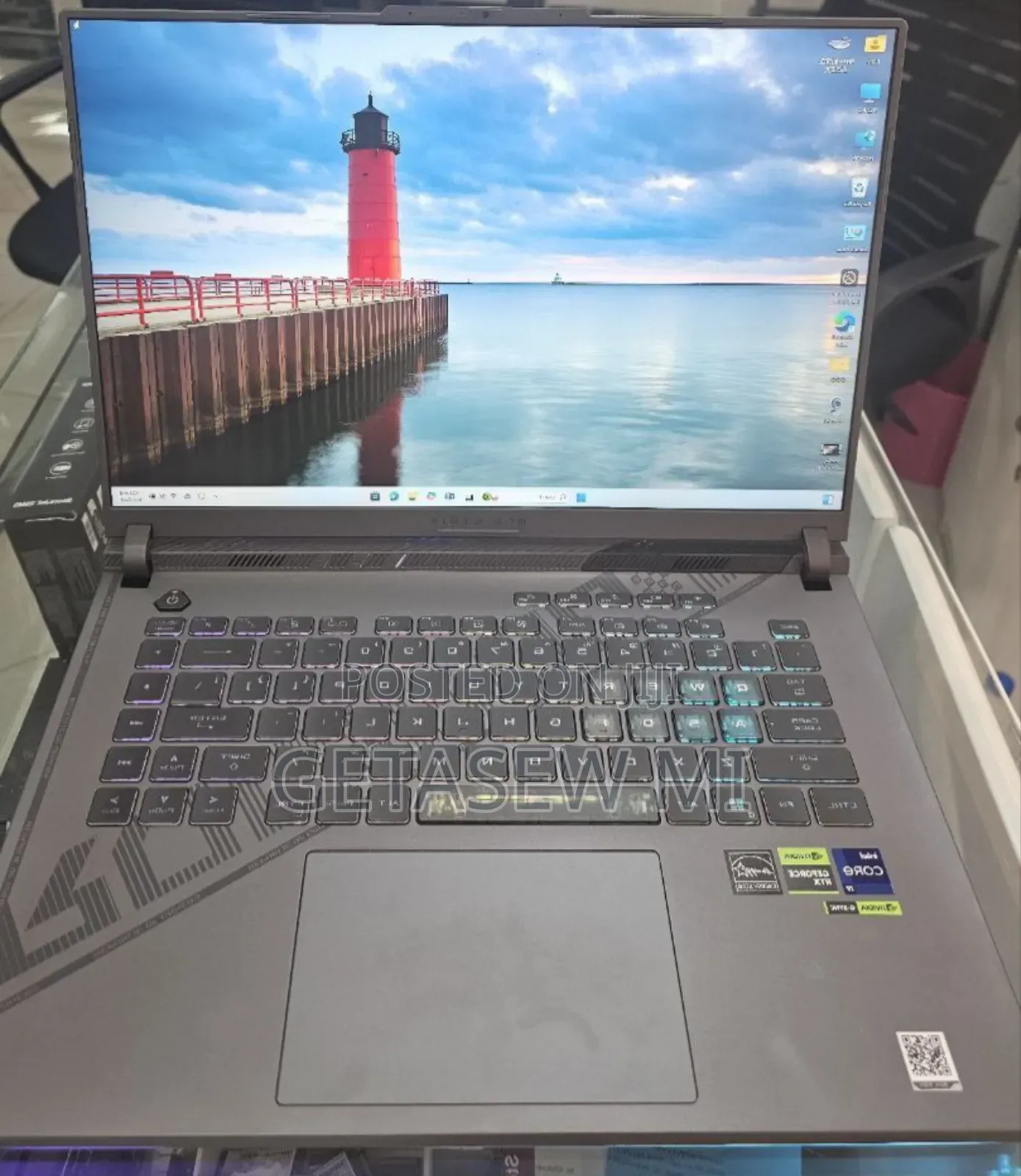 New Laptop Asus ROG Strix G16 G614 16GB Intel Core I9 SSD 1T