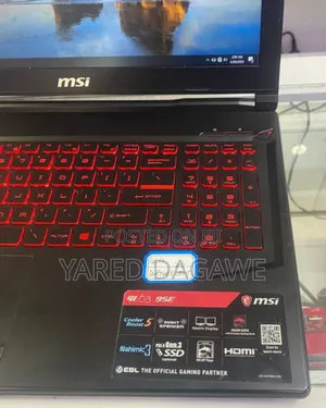 New Laptop MSI 16GB Intel Core I7 SSD 512GB