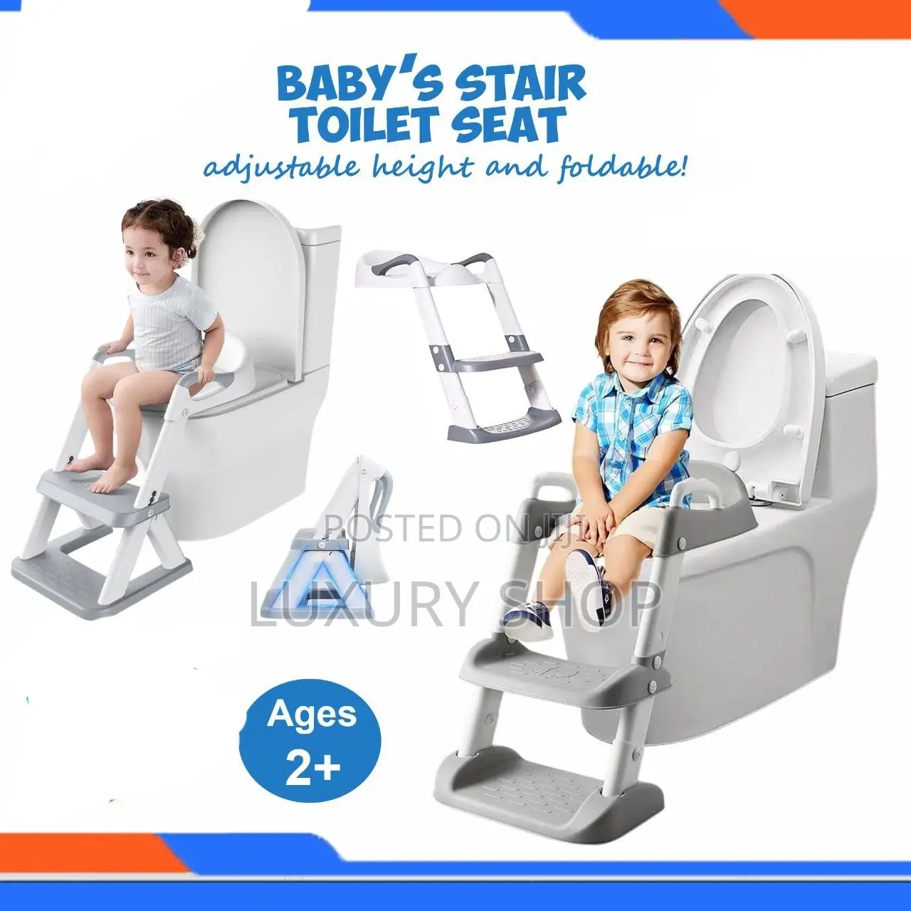 Baby's Stair Toilet Seat