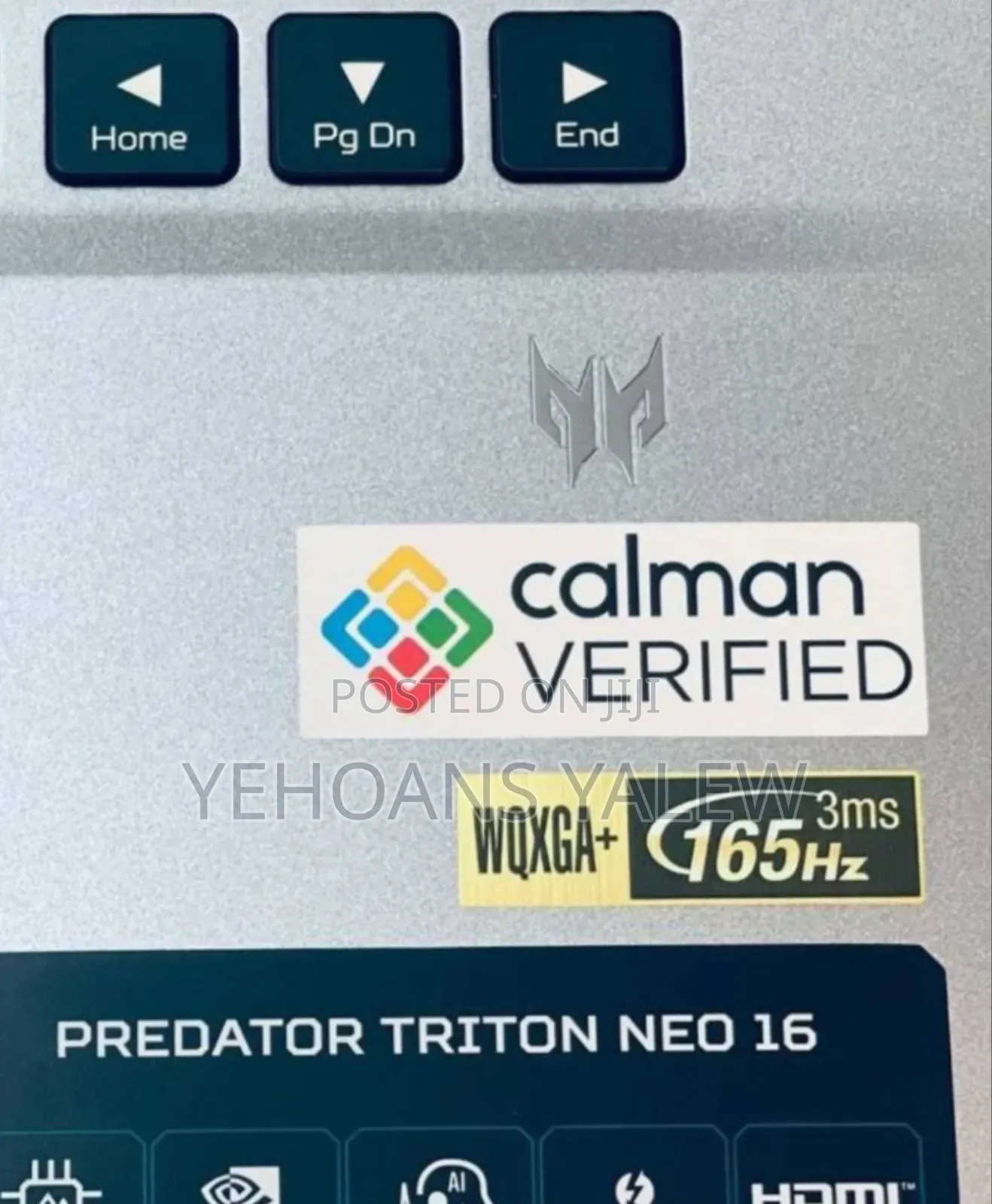 New Laptop Acer Predator Helios 16 16GB Intel Core Ultra 9 SSD 1T