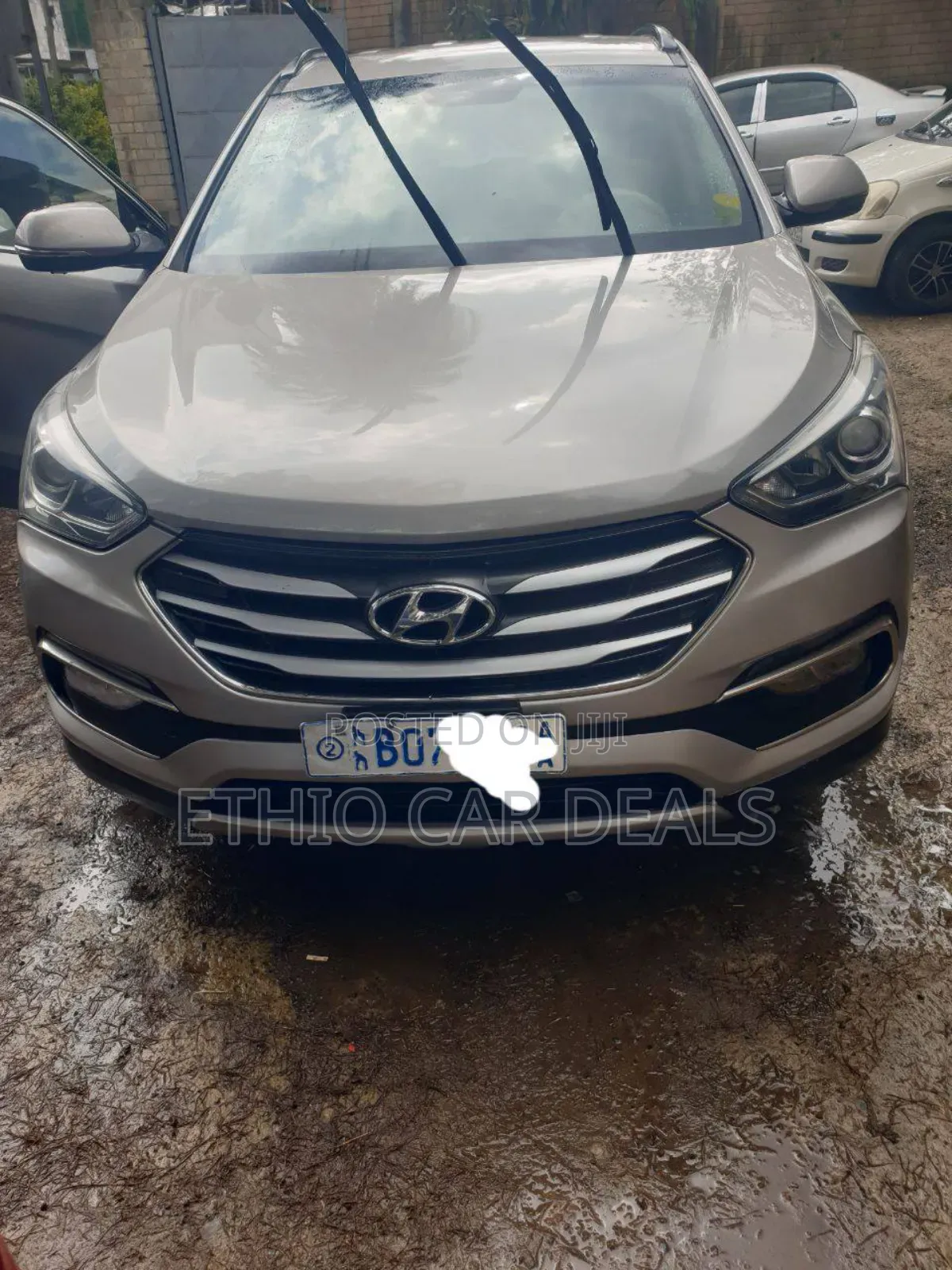 Hyundai Santa Fe 2018 Silver