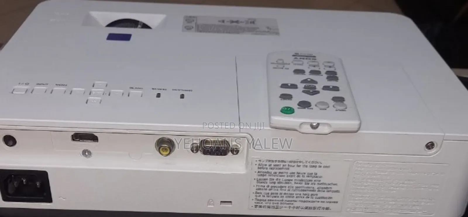 Sony Projector
Model Name VPL-Dx221