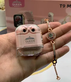 German Brand ስማርት ሰዓት With Airpods and Bracelet and Extra Straps