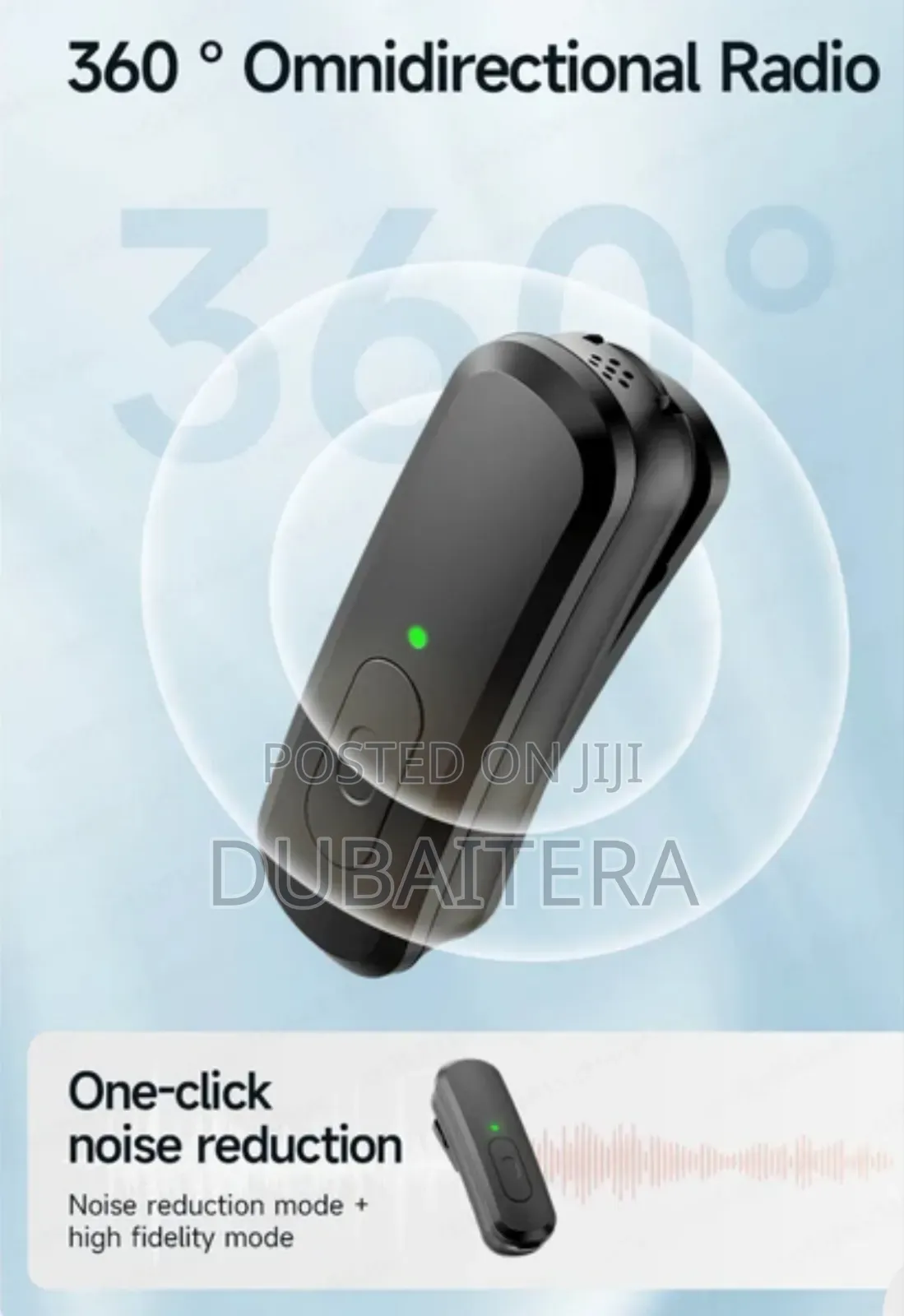 Ai Stabilzation ያለው 3 Axis Gimbal የራሱ የሆነ Radio Microphone ያለው የሚነቀል