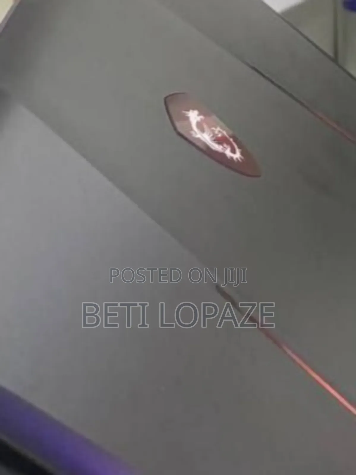 New Laptop MSI MSI Sword 15 16GB Intel Core I7 SSD 512GB