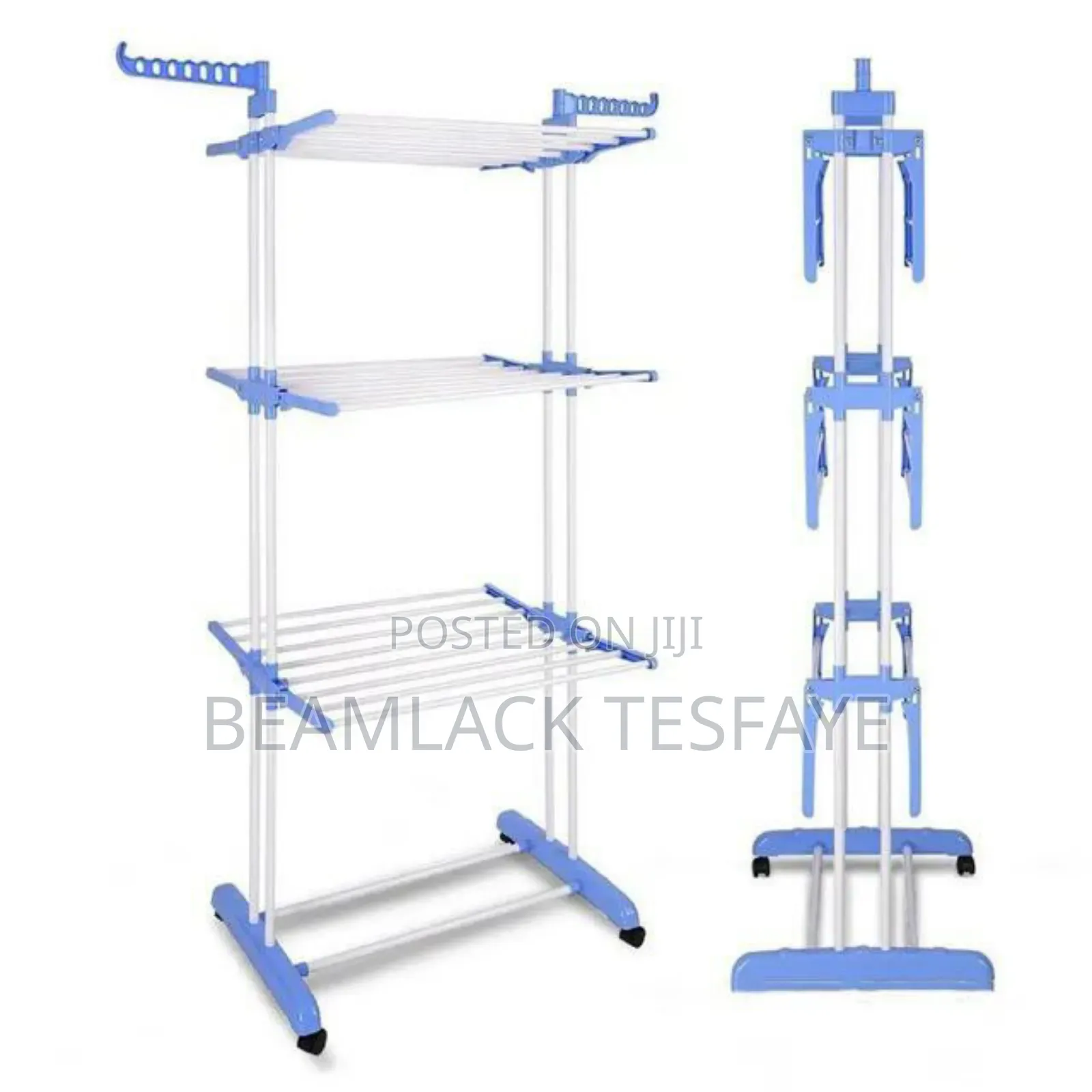 ባለ 3 ደረጃ የልብስ ማስጫ