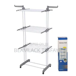 ባለ 3 ደረጃ የልብስ ማስጫ