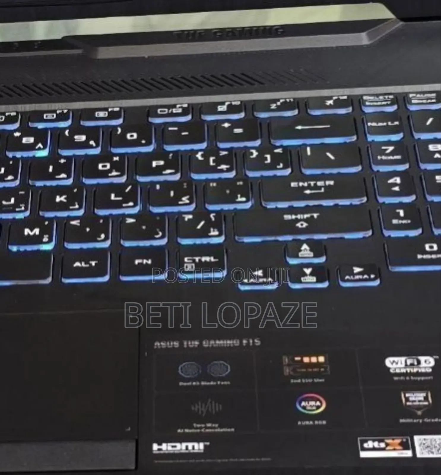 New Laptop Asus TUF Gaming FX504 16GB Intel Core I5 SSD 1T