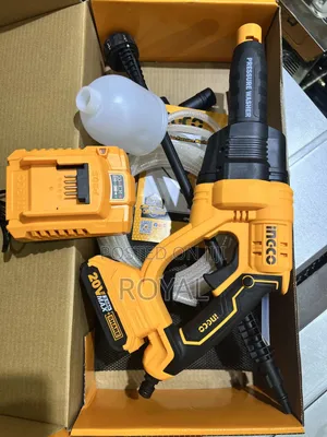 Photo - Ingco Charger Pressure Washer 20v