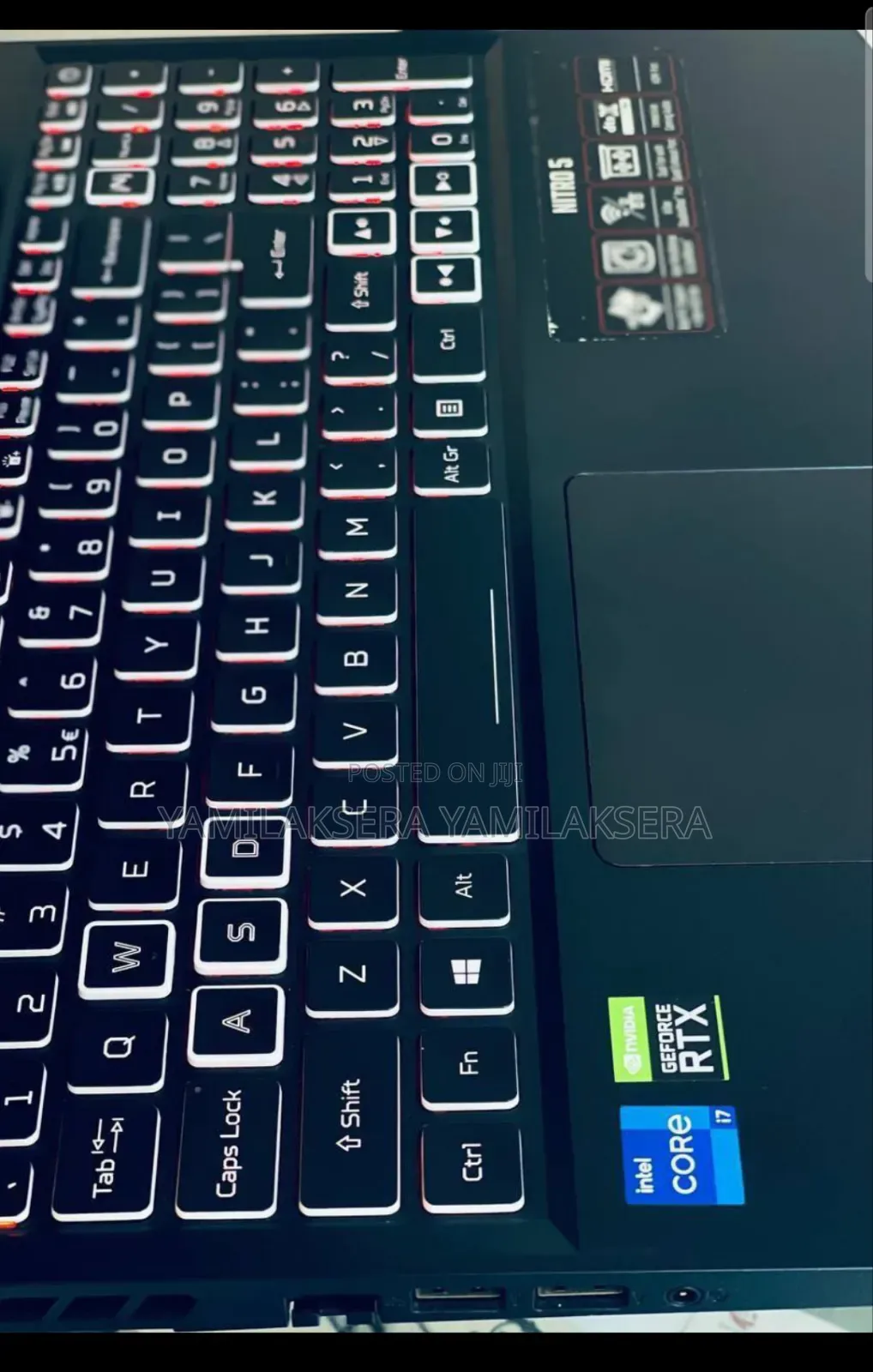 New Laptop Acer Nitro 5 16GB Intel Core I7 SSD 512GB