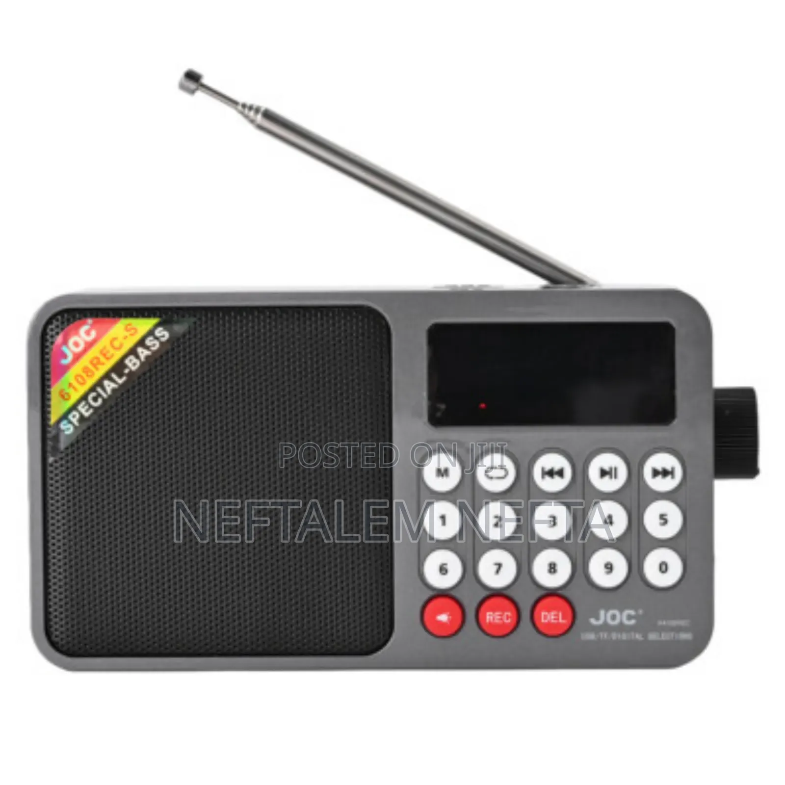 Joc Portable Digital Fm Radio and Mp3 Player