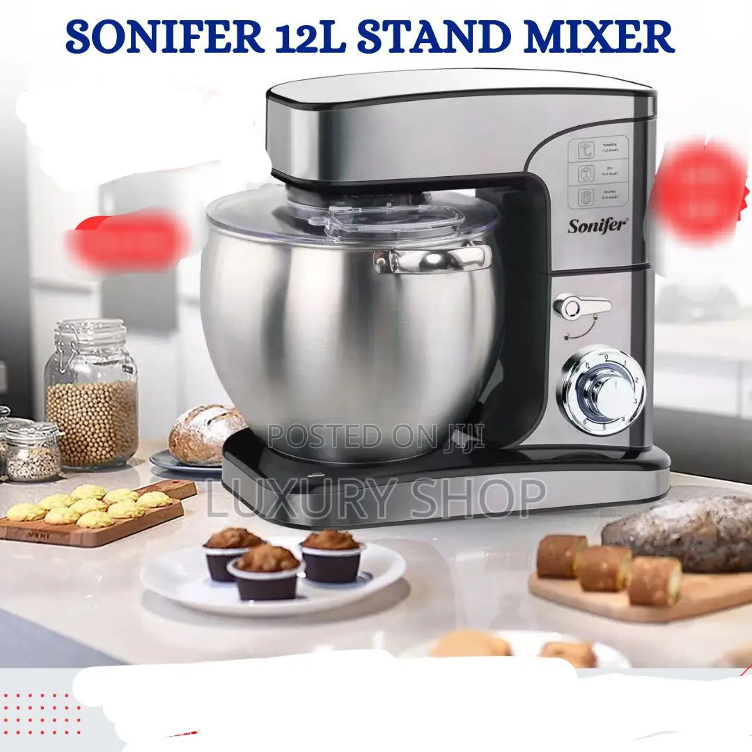Sonifer Stand Mixer// ሊጥ እና እንቁላል መቀላቀሊያ