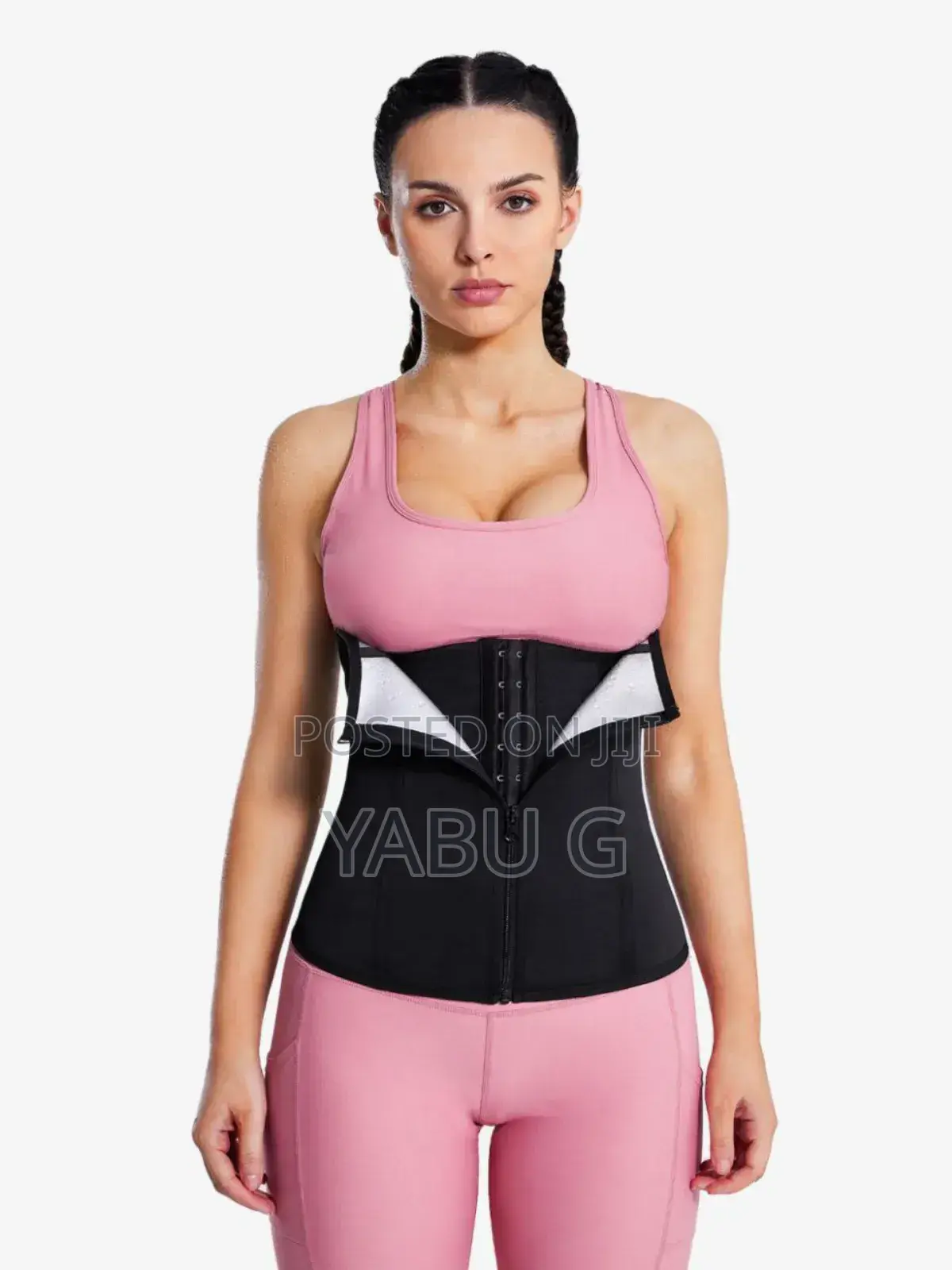 Women Waist Trainer Vest Slim Corset Neoprene Sauna Tank Top Zipper