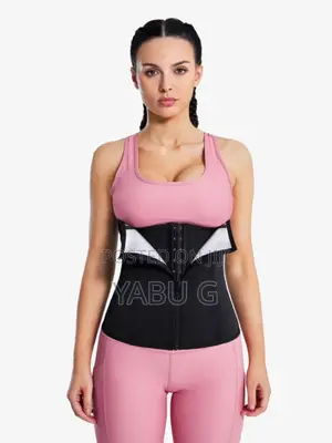 Women Waist Trainer Vest Slim Corset Neoprene Sauna Tank Top Zipper