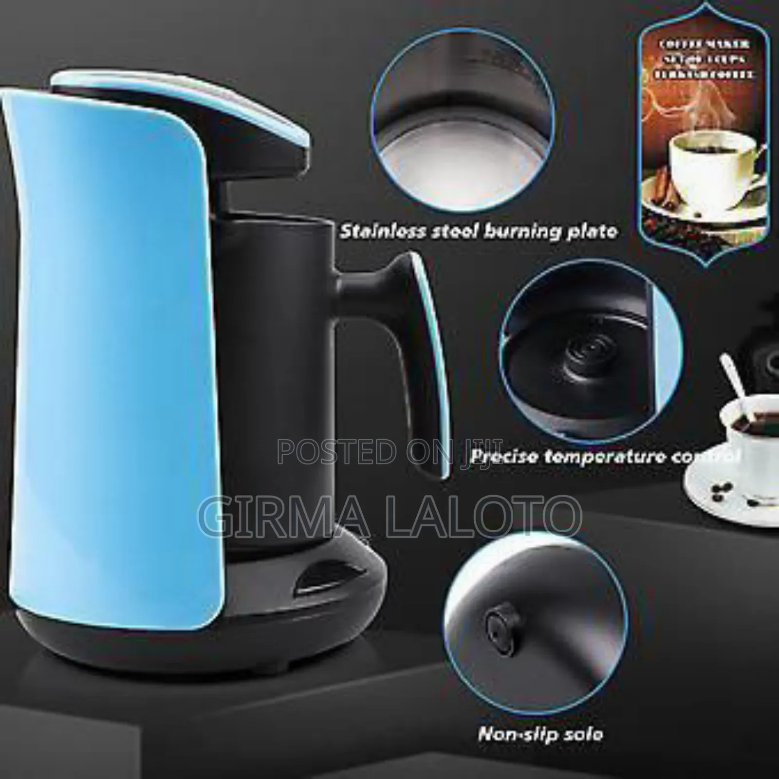  Marado Turkish Electric Coffee Maker