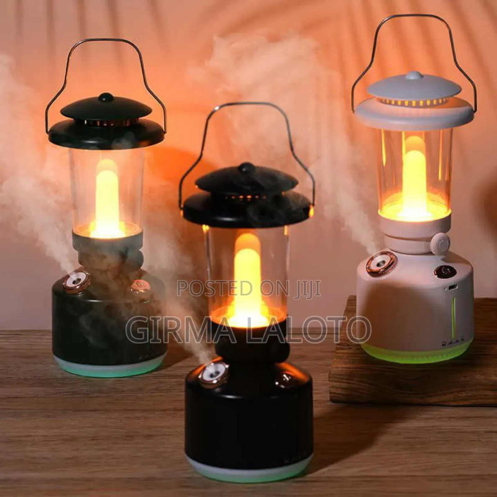  Rechargeable Vintage Lamp Humidifier
  High Quality