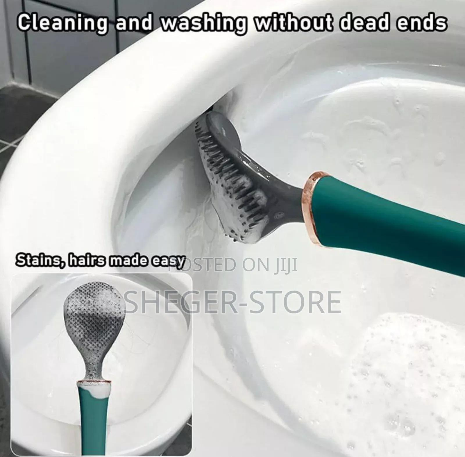 Brush Holder High Quality Toilet Brush(Free Delivery Included)