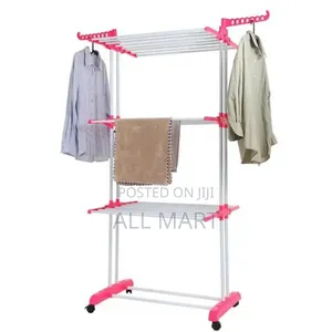 ባለ 3 ደረጃ የልብስ ማስጫ
Three Layers of Cloths Hanger