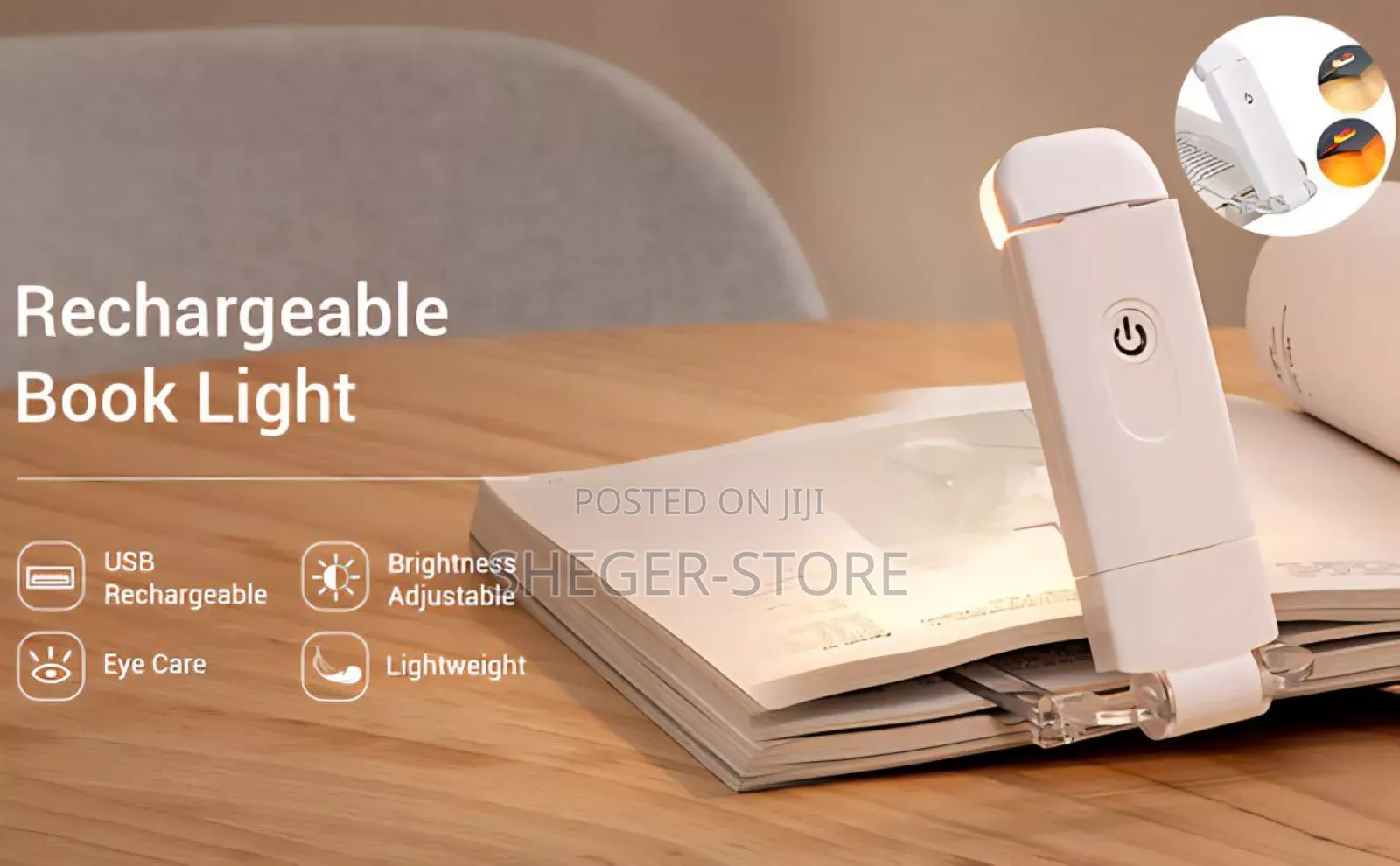 High Quality Led Reading Book Lighting(Free Delivery Included)