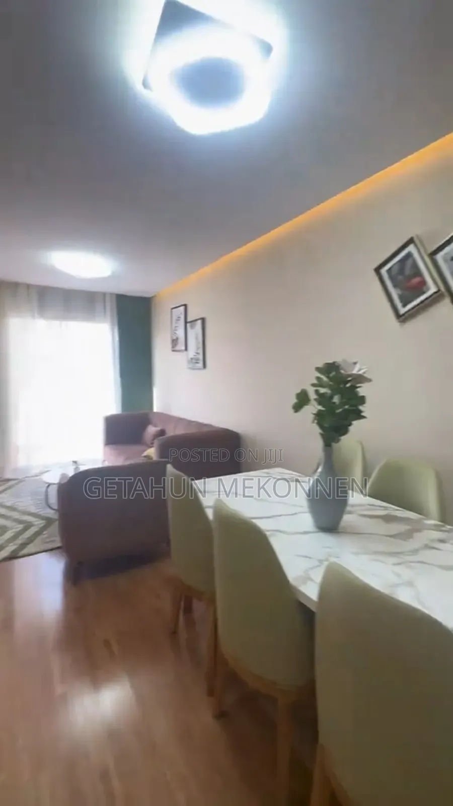 Furnished 1bdrm Apartment in ኦቪድ ሪልስቴት, Bole for sale