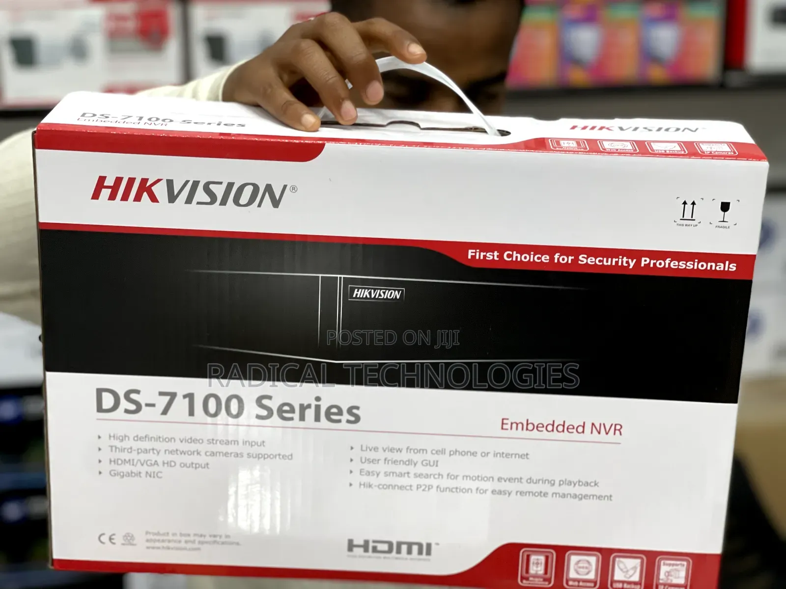 8 Channel Hikvision NVR Security Camera Smart Hybrid