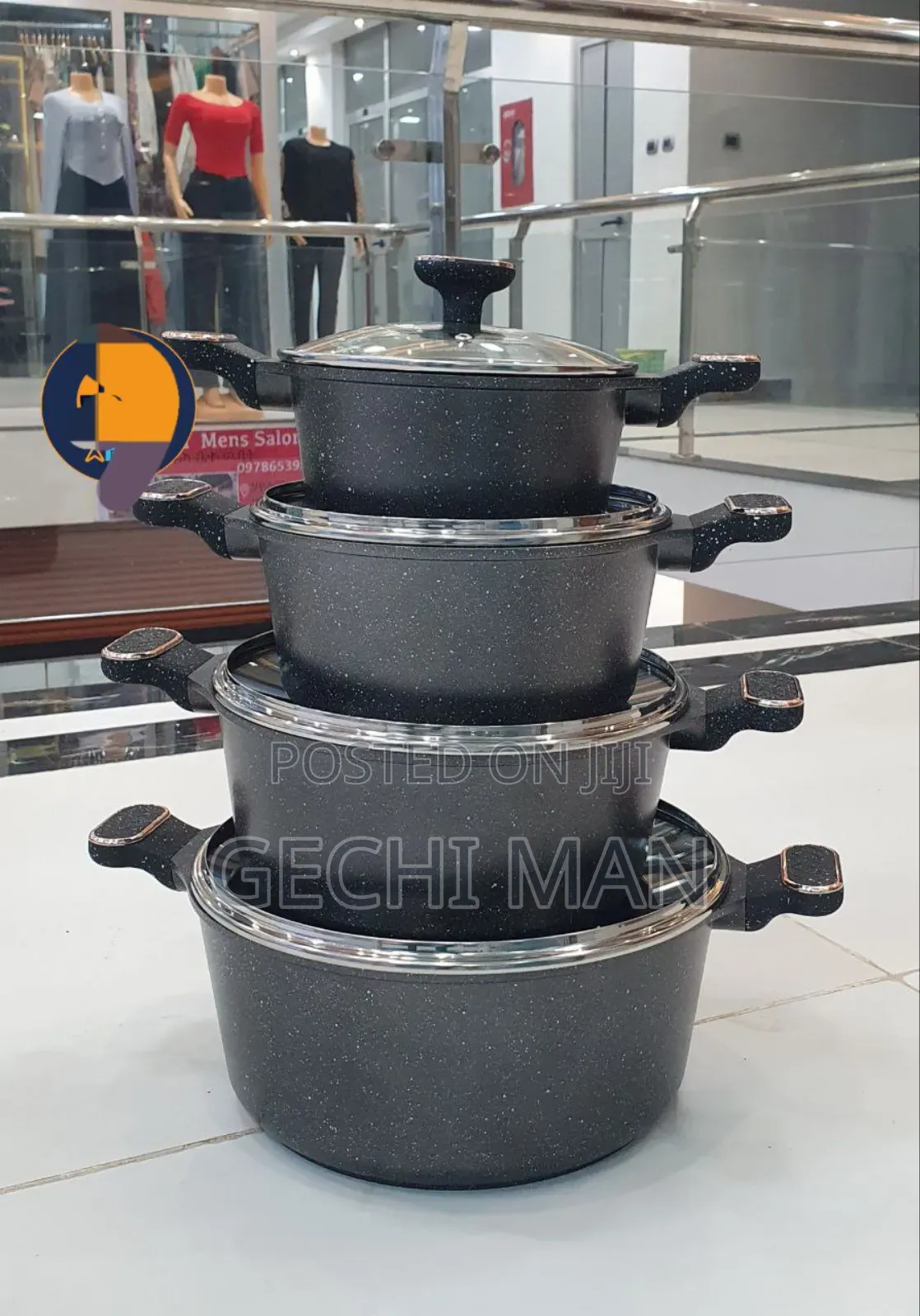 Momcoc 5pcs Die-Cast Casserole Set