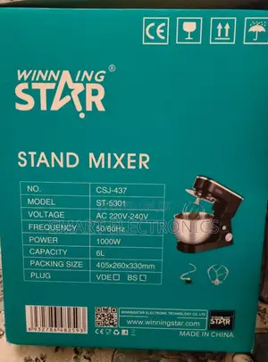 Winning Star 6l Stand Mixer