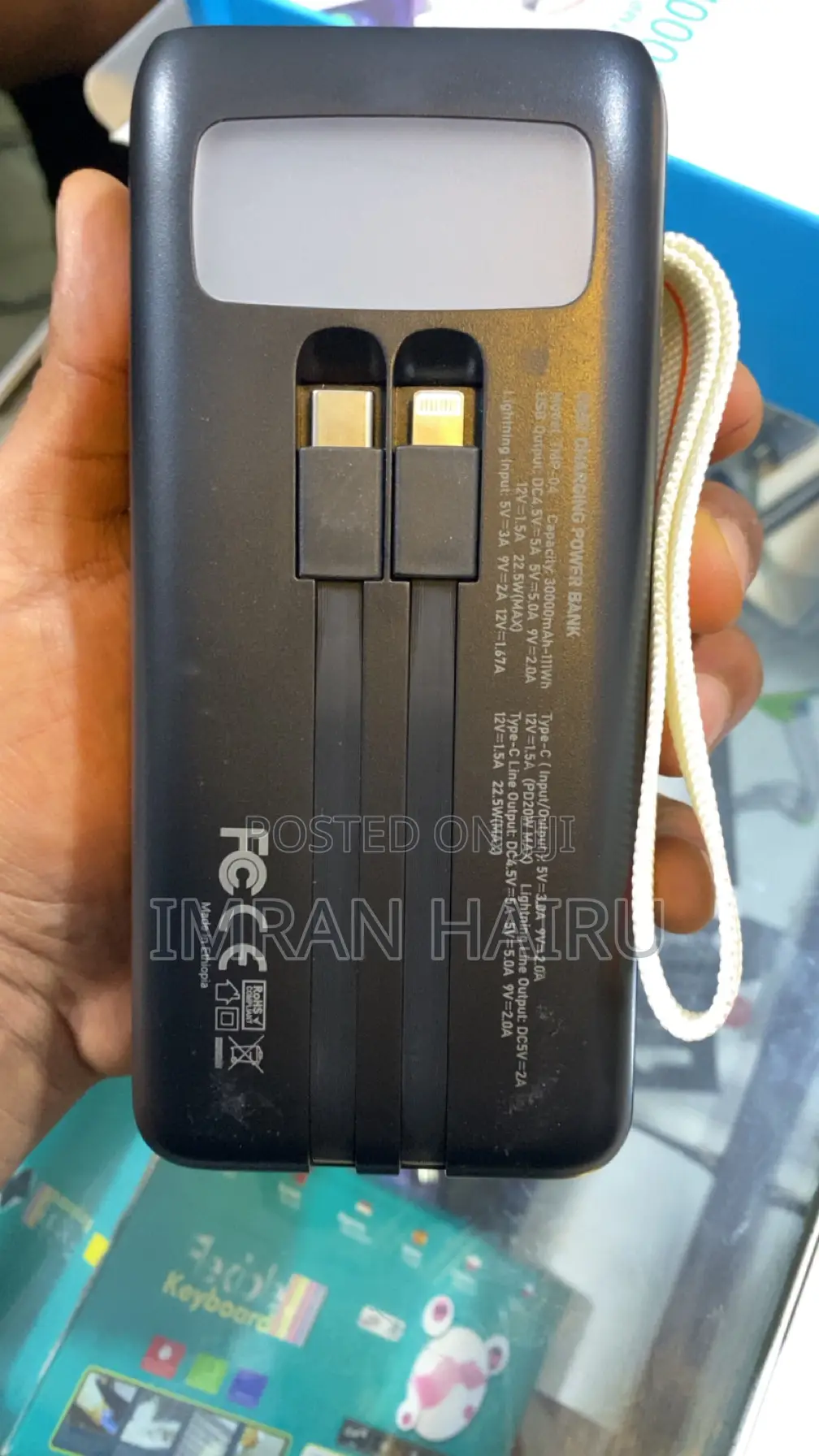 High Capacity Power Bank 30000mah